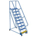 Vestil Steel Standard Slope Ladder 9 Steps LAD-PW-32-9-P-Vestil-Access Division