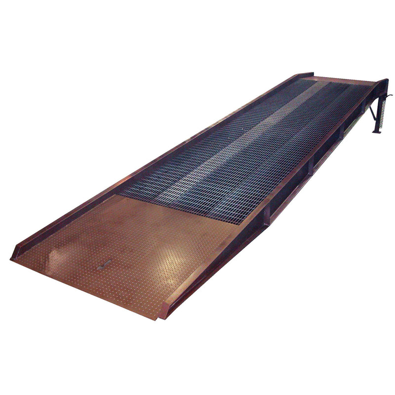 Steel Rgn Ramps Vestil Mechanical Steel Yard Ramp 85